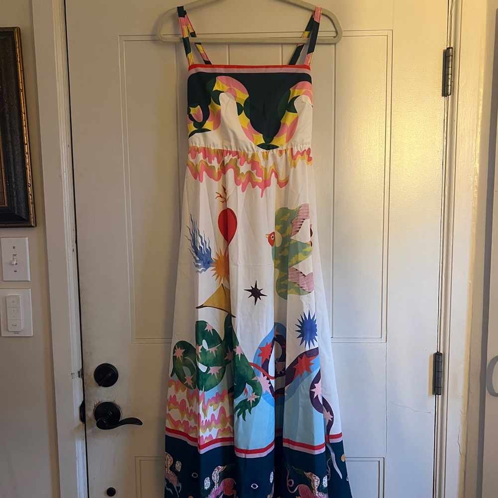 Bold print dress